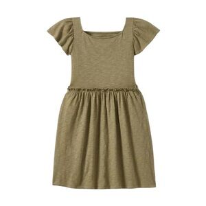 Kids Olive Green Dress